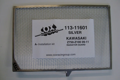 Cox Racing Radiator Guards for the Kawasaki Z750-Z1000 (09-13)