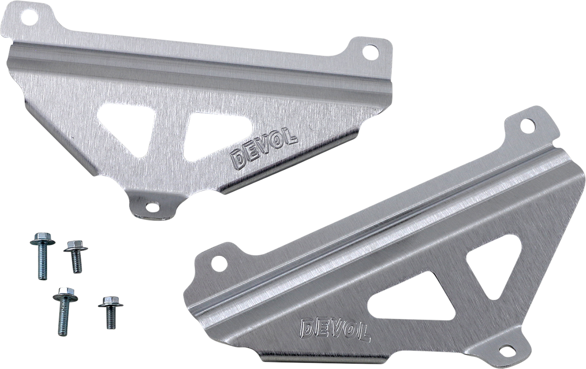 DEVOL Radiator Race Brace Set - Suzuki 0122-4703