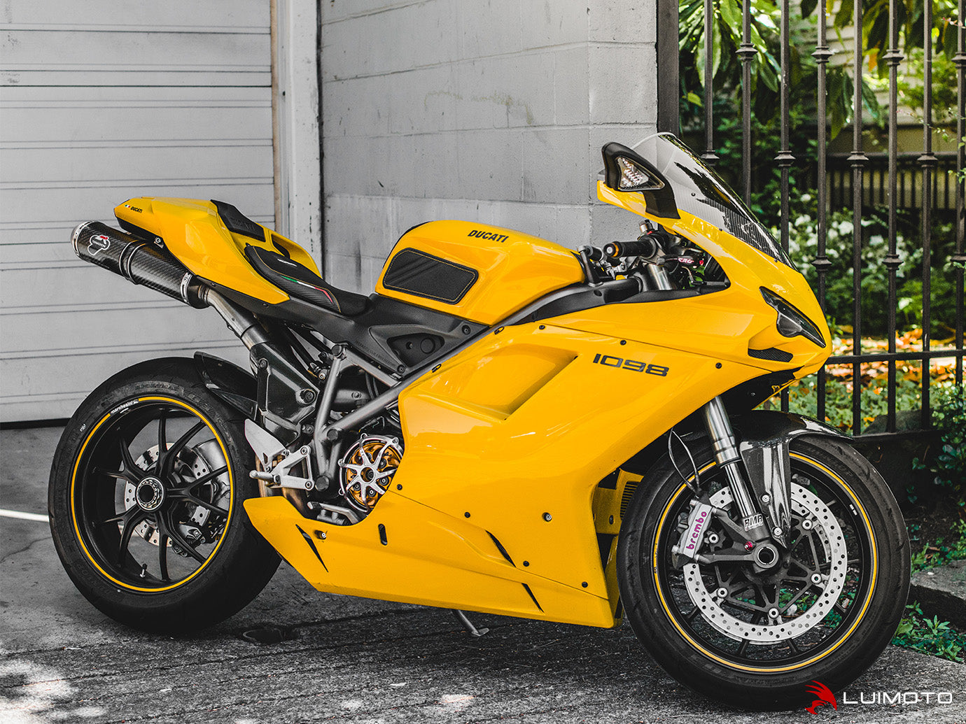 LUIMOTO TANK LEAF Tank Pads for the Ducati 1198 / 1098 / 848
