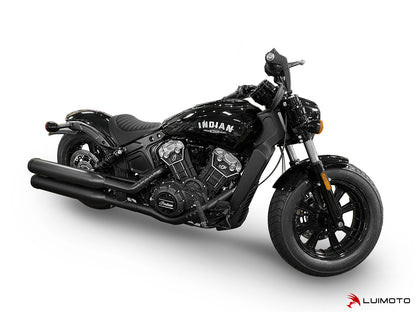 LUIMOTO (Classic) Seat Cover for the INDIAN Scout Bobber (2018+) / Scout Bobber Sixty (2020+)