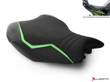 LUIMOTO (Sport) Rider Seat Covers for the Kawasaki Z900 (2020+) - OE seat for Canada / Europe and others AKA Ergo Fit Extended Reach Seat