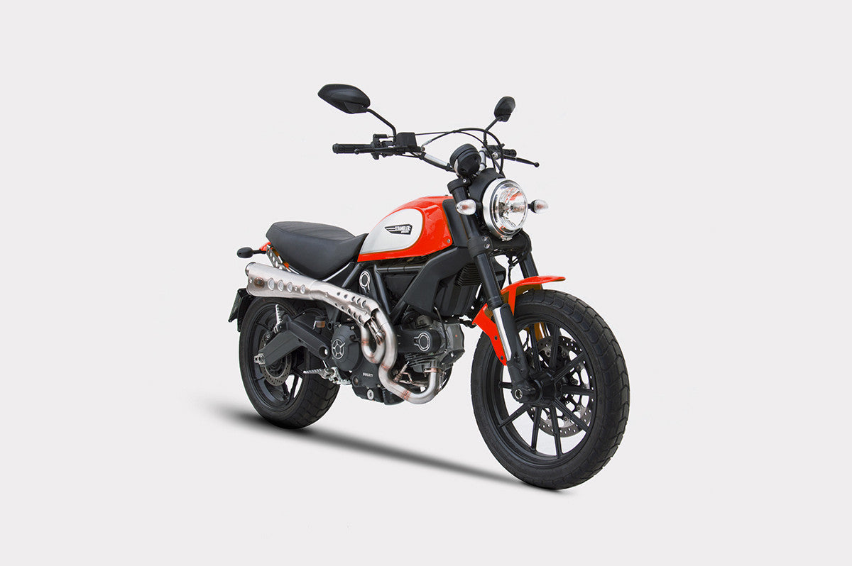 ZARD High Mount Limited Editon Full Kit Exhaust for Ducati Scrambler