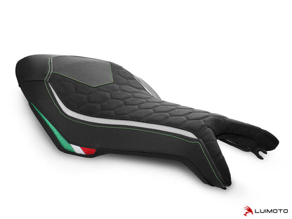 LUIMOTO (HEX-R) Rider Seat Cover for the MV AGUSTA Dragster 800 (2019+)