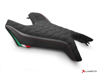 LUIMOTO (HEX-R) Rider Seat Cover for the MV AGUSTA BRUTALE 800 (2016+)