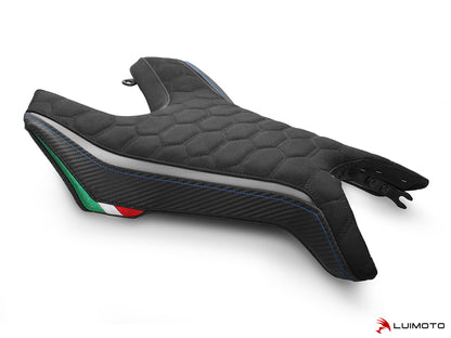 LUIMOTO (HEX-R) Rider Seat Cover for the MV AGUSTA BRUTALE 800 (2016+)