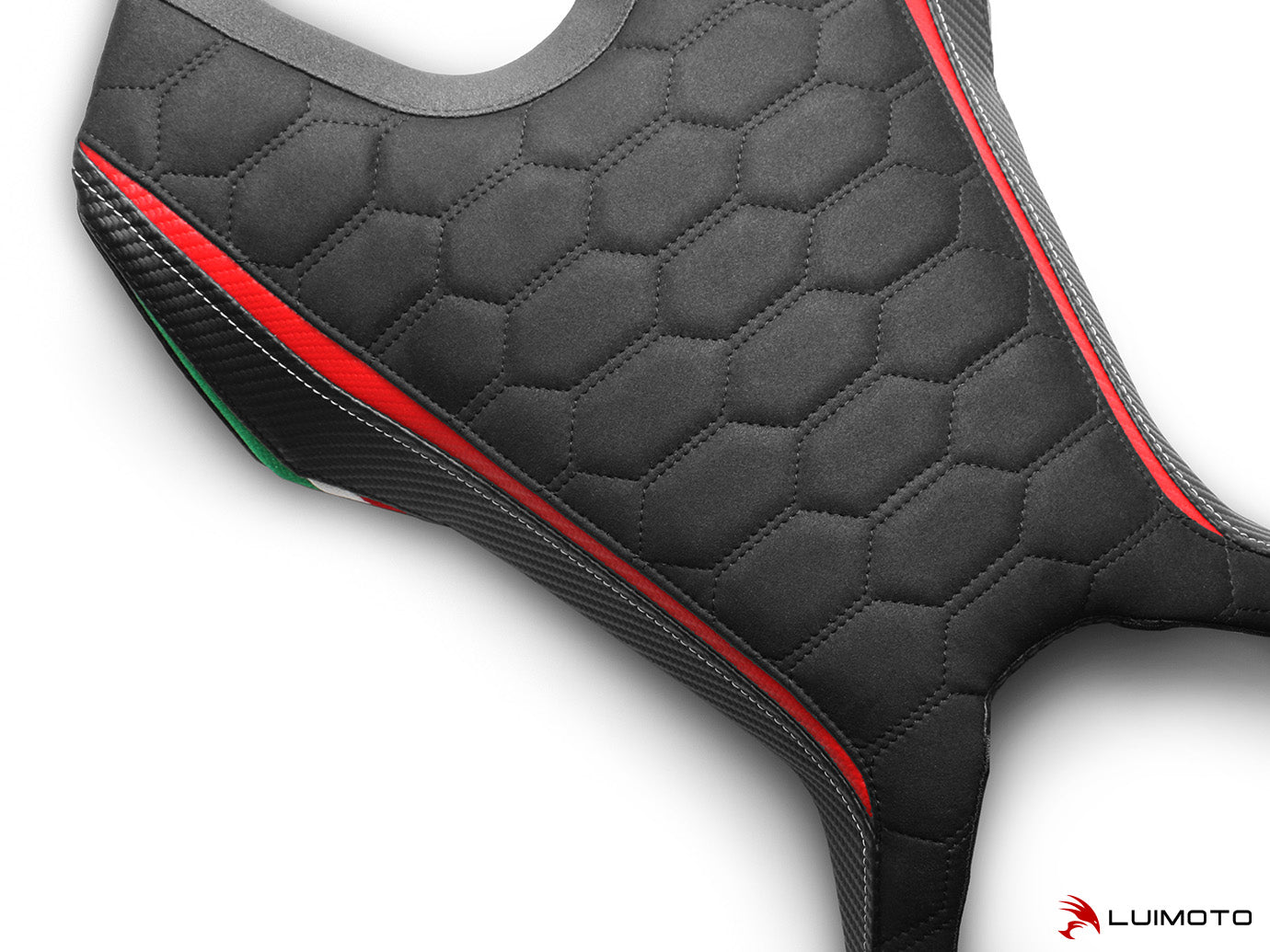 LUIMOTO (HEX-R) Rider Seat Cover for the MV AGUSTA BRUTALE 800 (2016+)