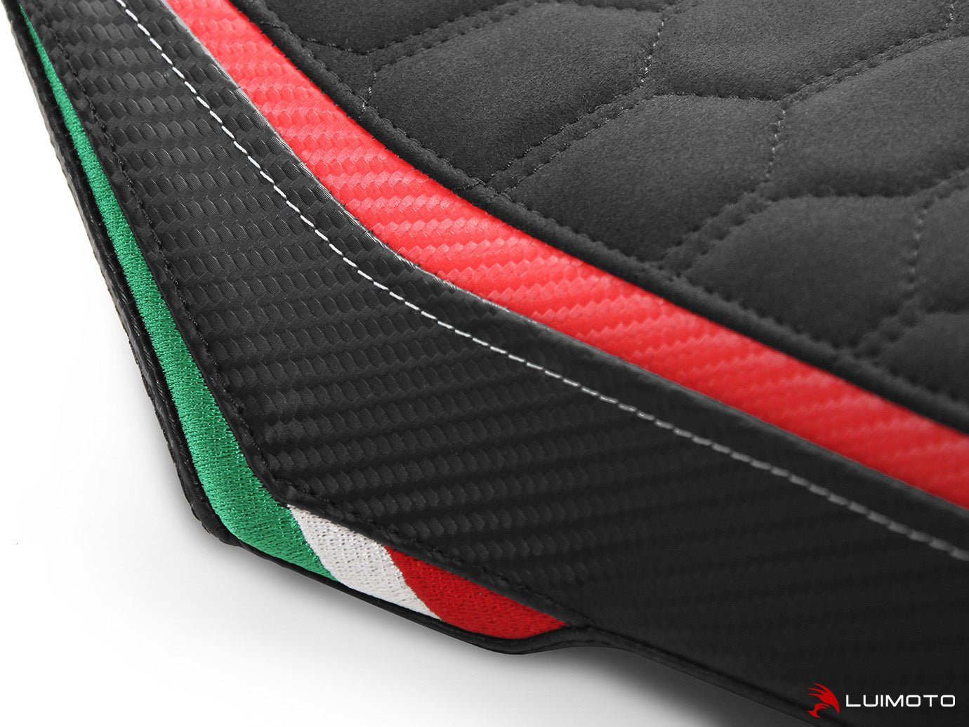 LUIMOTO (HEX-R) Rider Seat Cover for the MV AGUSTA BRUTALE 800 (2016+)