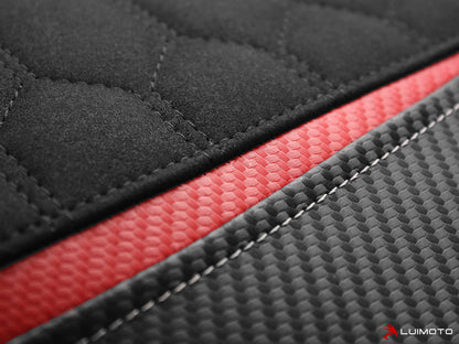 LUIMOTO (HEX-R) Passenger Seat Cover for the MV AGUSTA BRUTALE 800 (2016+)