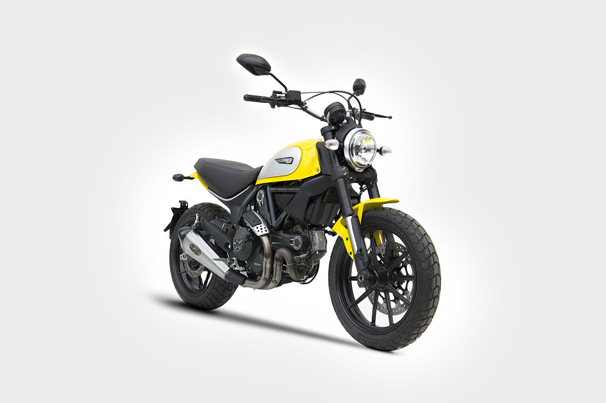 ZARD Conical Slip-on Exhaust for Ducati Scrambler