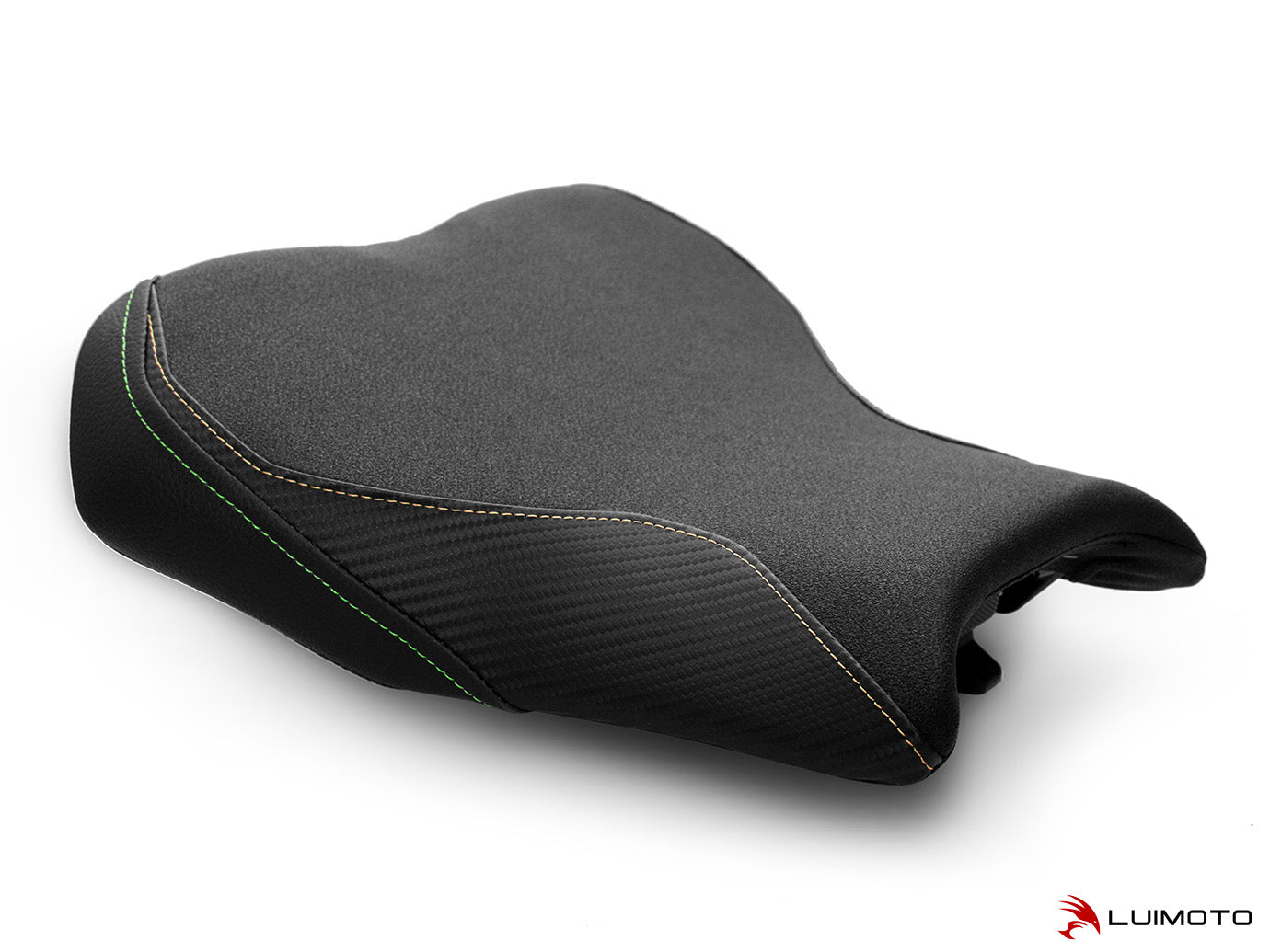LUIMOTO Baseline Rider Seat Cover for the KAWASAKI Ninja ZX-25R (2020+) and ZX4RR (2023+)
