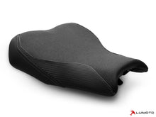 LUIMOTO Baseline Rider Seat Cover for the KAWASAKI Ninja ZX-25R (2020+) and ZX4RR (2023+)