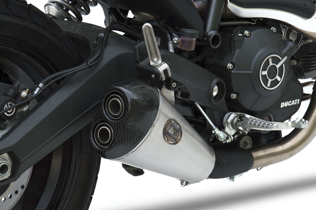 ZARD Conical Slip-on Exhaust for Ducati Scrambler