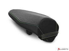 LUIMOTO Baseline Passenger Seat Cover for the KAWASAKI Ninja ZX-25R (2020+) and ZX4RR (2023+)