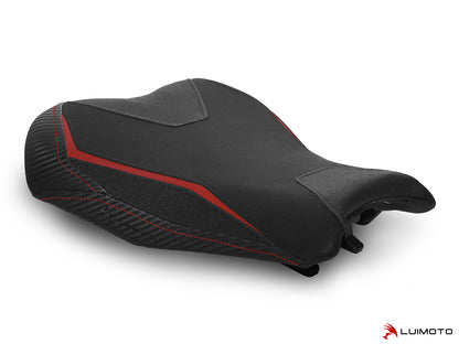 LUIMOTO SPORT Rider Seat Cover for the KAWASAKI Ninja ZX-25R (2020+) and ZX4RR (2023+)