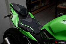 LUIMOTO SPORT Passenger Seat Cover for the KAWASAKI Ninja ZX-25R (2020+) and ZX4RR (2023+)