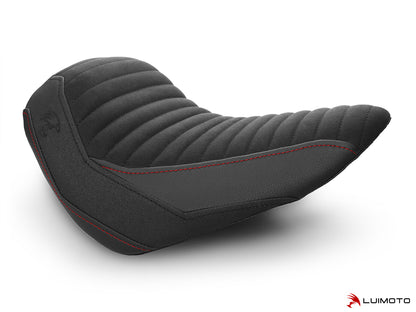 LUIMOTO (Classic) Rider Seat Cover for the HARLEY DAVIDSON STREET BOB (2018+)