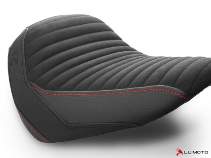 LUIMOTO (Classic) Rider Seat Cover for the HARLEY DAVIDSON STREET BOB (2018+)
