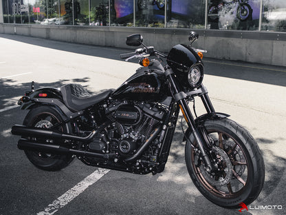LUIMOTO (Hex-Diamond) Rider Seat Cover for the HARLEY DAVIDSON LOW RIDER S (2016+)