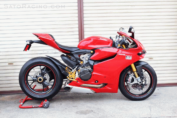 Sato Racing Billet Lower Ride Height Linkage Rod Set for Ducati Panigale 1199/1299 (Lowering Link)