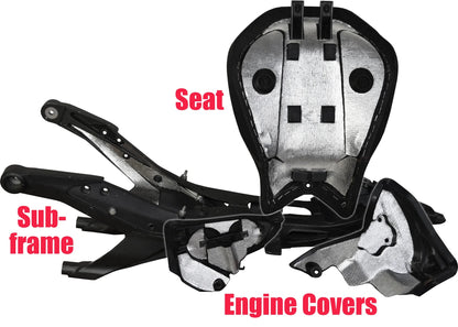 Ducati Spacers Heat Shield Kit for Ducati Panigale 1299 / 1199 / 959 / 899 / V2 and Streetfighter V2