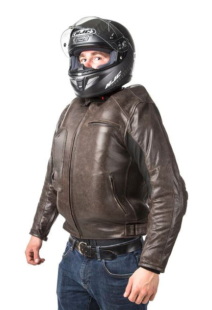 Helite Leather Airbag Jacket