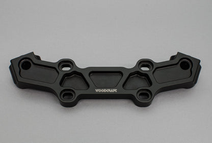 WOODCRAFT Yamaha FZ-10 (MT10) 2016+ Clipon Riser Adapter Plate Kit W/ Bars