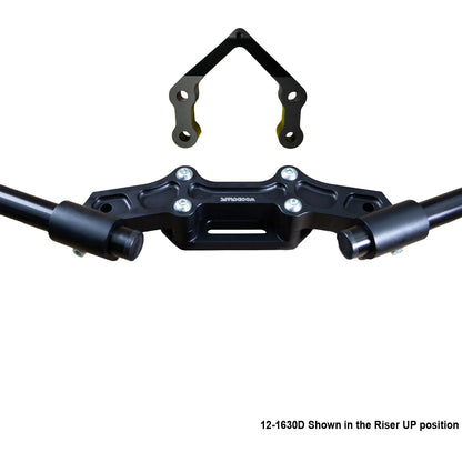 Woodcraft Ducati Monster 1200R (16-19) Clipon Riser Adapter Plate With Bars