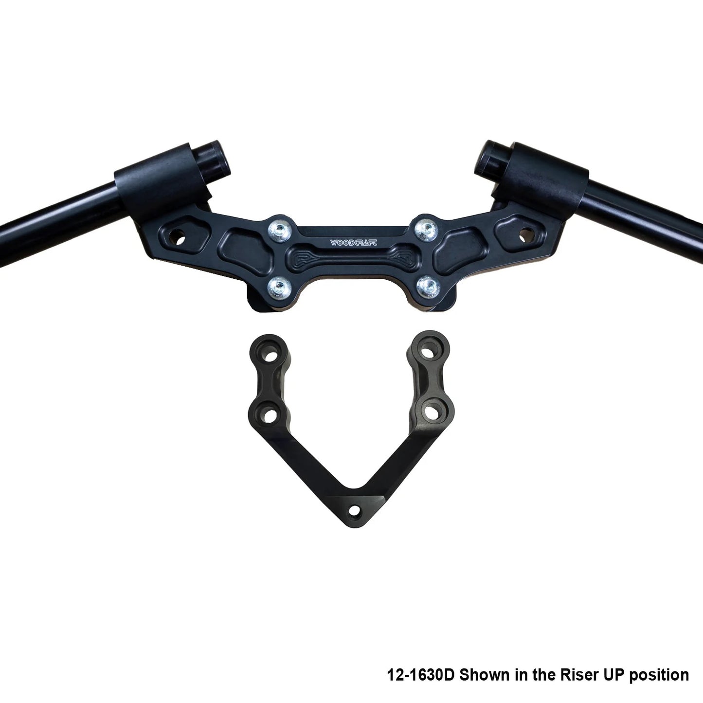 Woodcraft Ducati Monster 1200R (16-19) Clipon Riser Adapter Plate With Bars
