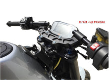 WOODCRAFT KTM 790 / 890 Duke R Clipon Riser Adapter Plate Kit W/ Bars