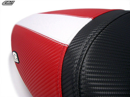 LUIMOTO (Corse) Rider Seat Cover for the DUCATI MONSTER (00-07)