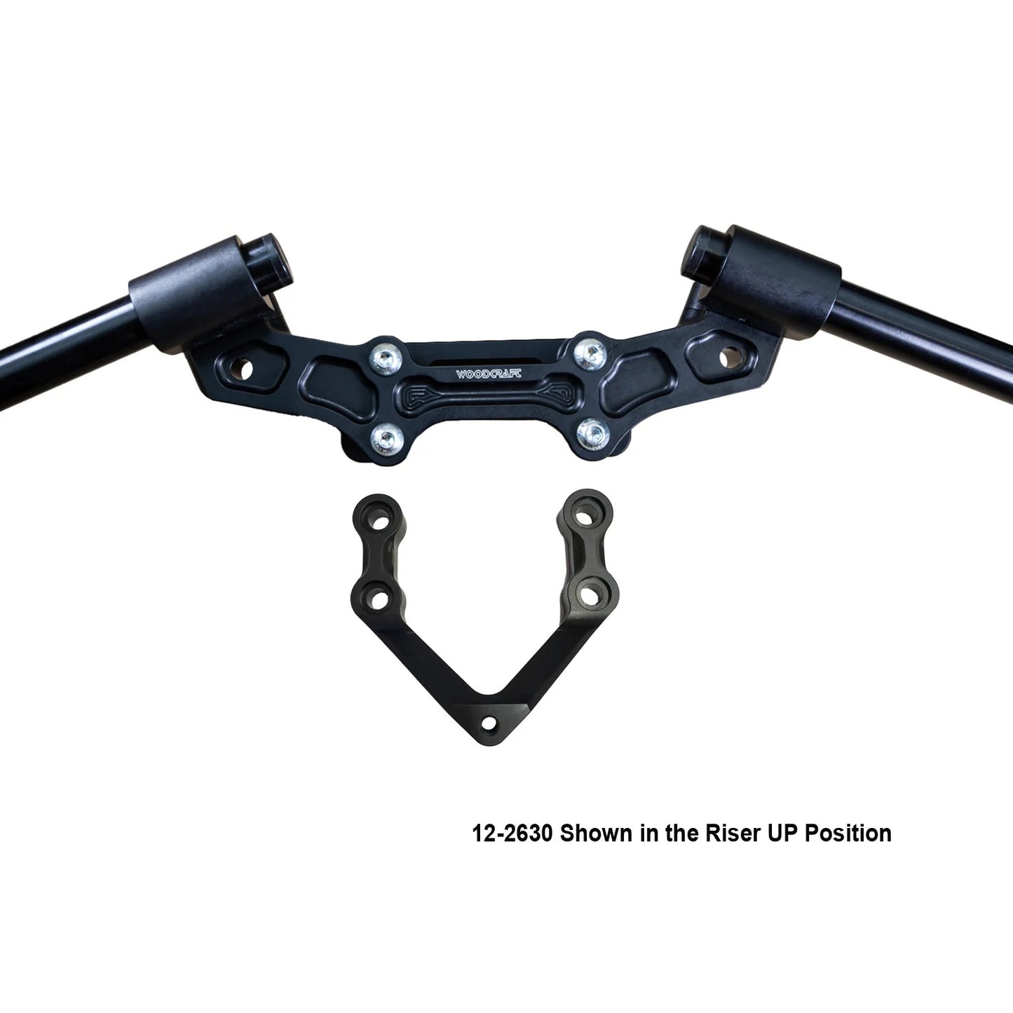 Woodcraft Ducati Monster 1200R (16-19) Clipon Riser Adapter Plate With Bars