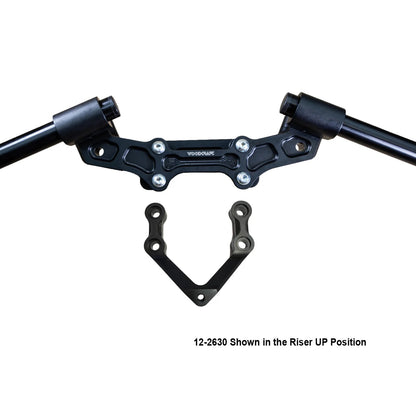 Woodcraft Ducati Monster 1200R (16-19) Clipon Riser Adapter Plate With Bars