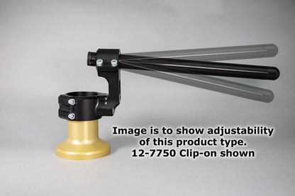 Woodcraft 35MM Rise Side Mount Adjustable Clip-ons for 2009+ Kawasaki ZX-6R / 636