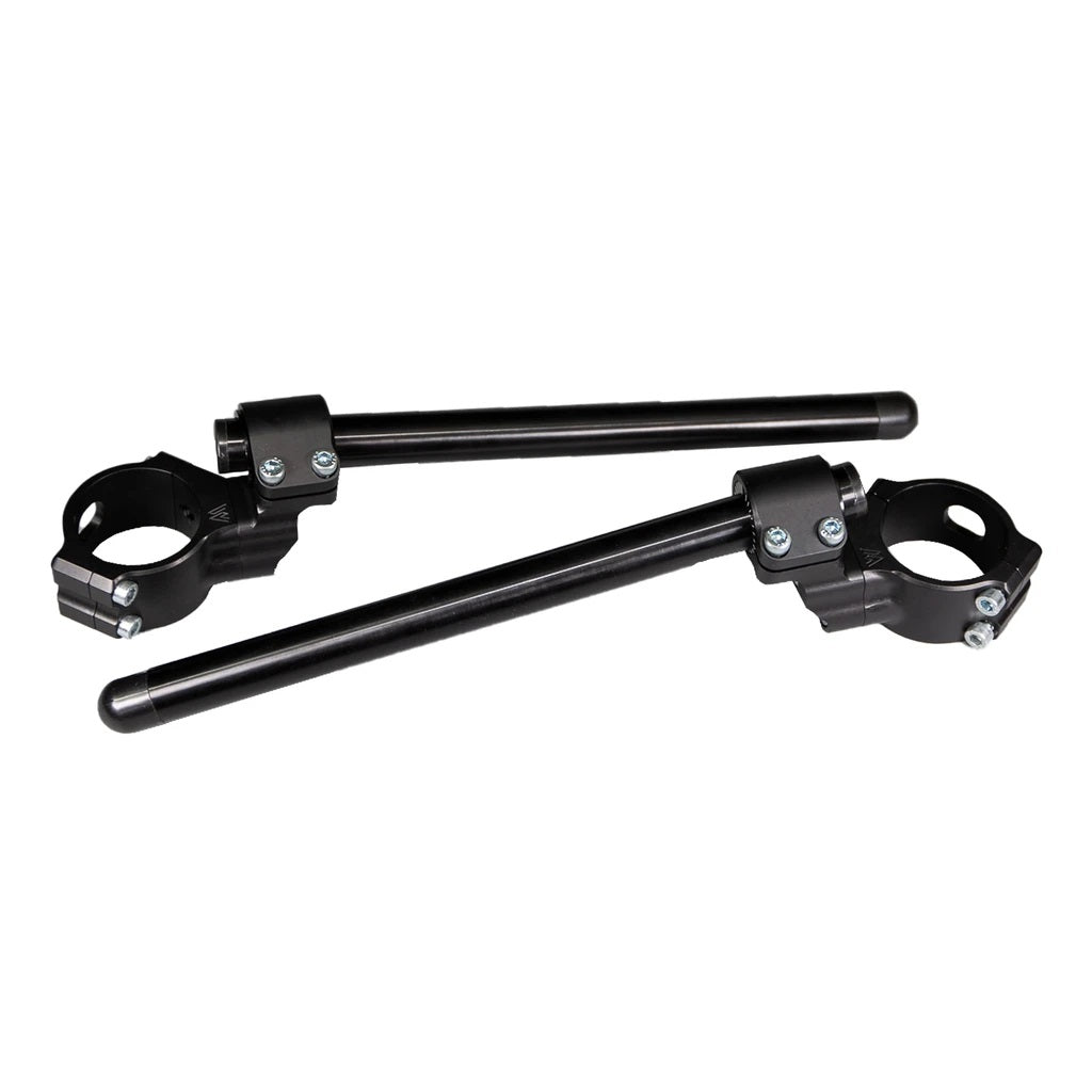 Woodcraft 35MM Rise Side Mount Adjustable Clip-ons for 2009+ Kawasaki ZX-6R / 636
