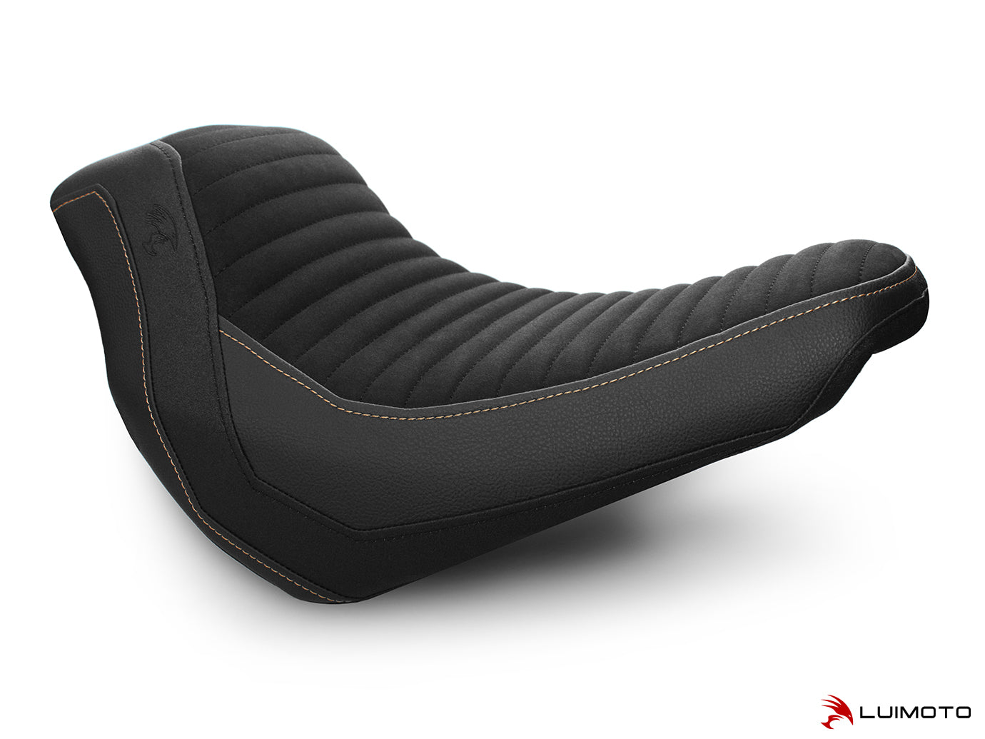LUIMOTO (Classic) Rider Seat Cover for the HARLEY DAVIDSON LOW RIDER S (2016+)