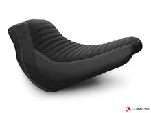 LUIMOTO (Classic) Rider Seat Cover for the HARLEY DAVIDSON LOW RIDER S (2016+)