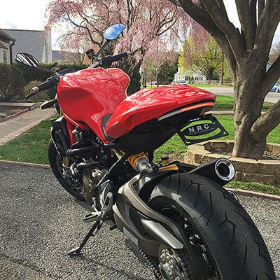 New Rage Cycles (NRC) Ducati Monster 1200/821 'Stealth' Fender Eliminator Kit