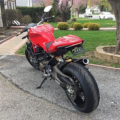 New Rage Cycles (NRC) Ducati Monster 1200/821 'Stealth' Fender Eliminator Kit