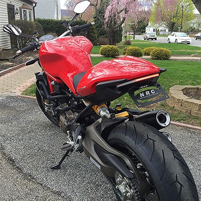New Rage Cycles (NRC) Ducati Monster 1200/821 'Stealth' Fender Eliminator Kit