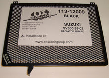 Cox Racing Radiator Guards for the Suzuki SV650 (99-02)