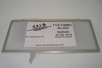 Cox Racing Radiator Guards for the Suzuki SV650 (03-04)