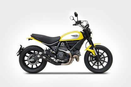 ZARD Low Mounted Special Edition Slip-on Exhaust for Ducati Scrambler