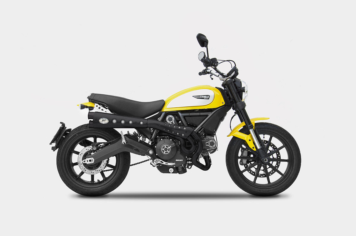 ZARD High Mount Limited Editon Full Kit Exhaust for Ducati Scrambler
