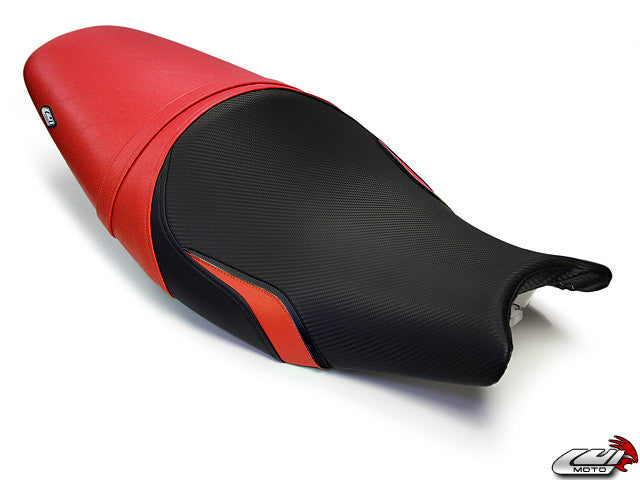 LUIMOTO (Sport) Rider Seat Covers for the KAWASAKI ER6N ER6F 650R (05-08)
