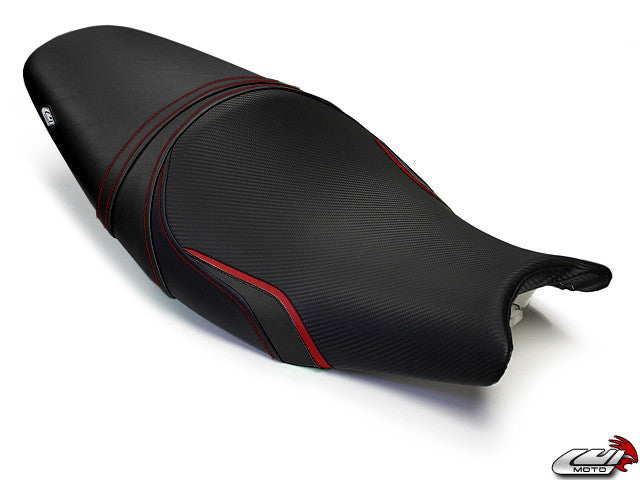 LUIMOTO (Sport) Rider Seat Covers for the KAWASAKI ER6N ER6F 650R (05-08)