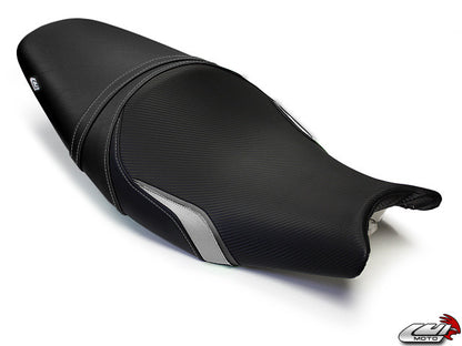 LUIMOTO (Sport) Rider Seat Covers for the KAWASAKI ER6N ER6F 650R (05-08)