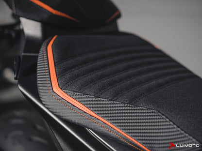 LUIMOTO (Race) Rider Seat Cover for the KTM 1290 Super Duke R (2020+)