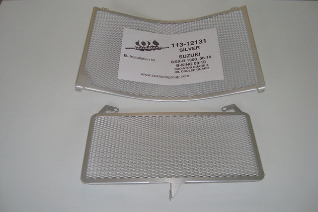 Cox Racing Radiator Guards for the Suzuki GSX-R 1300 and B-KING (08-13)