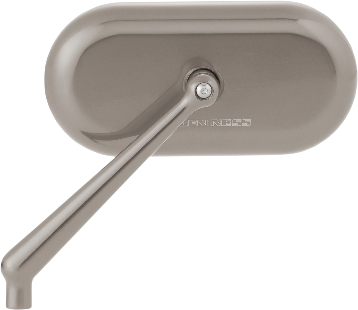 ARLEN NESS Mirror - Side View - Oval - Titanium - Left 13-186