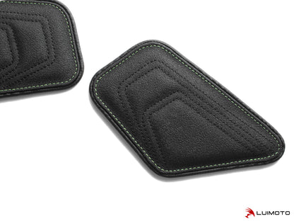 LUIMOTO TANK LEAF Tank Pads for the Kawasaki Z125 Pro
